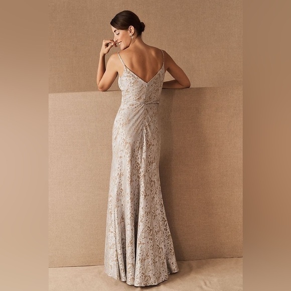 BHLDN Anthropologie Jenny Yoo collection Dahlia maxi gown - Picture 3 of 9